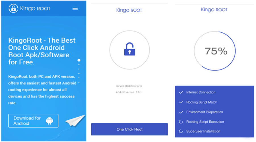 Kingo Root App One Click Android Root